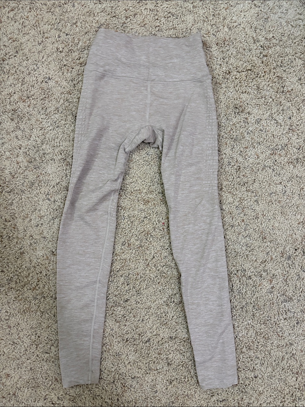 Alphalete High-Rise Leggings - Light Heather Beige